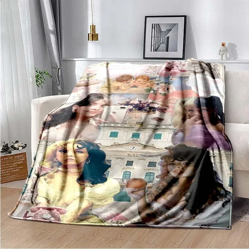 Melanie Martinez Blanket K 12 CRY BABY PORTALS Lightweight Warm Insulation Sofa Bed Office Car Knee 16 - Melanie Martinez Music Shop